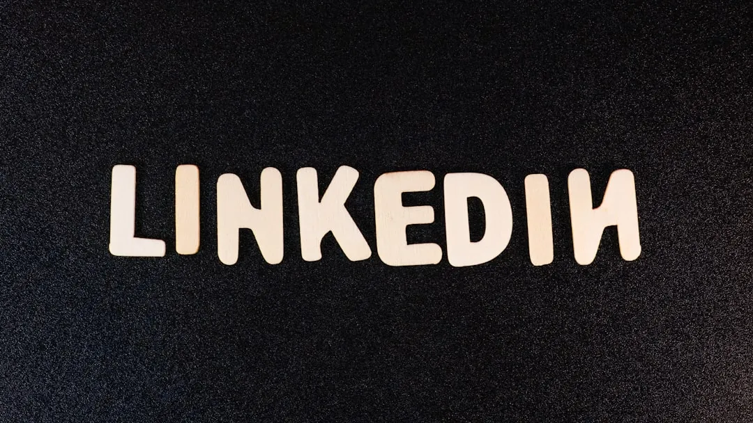 the word linked in white letters on a black background